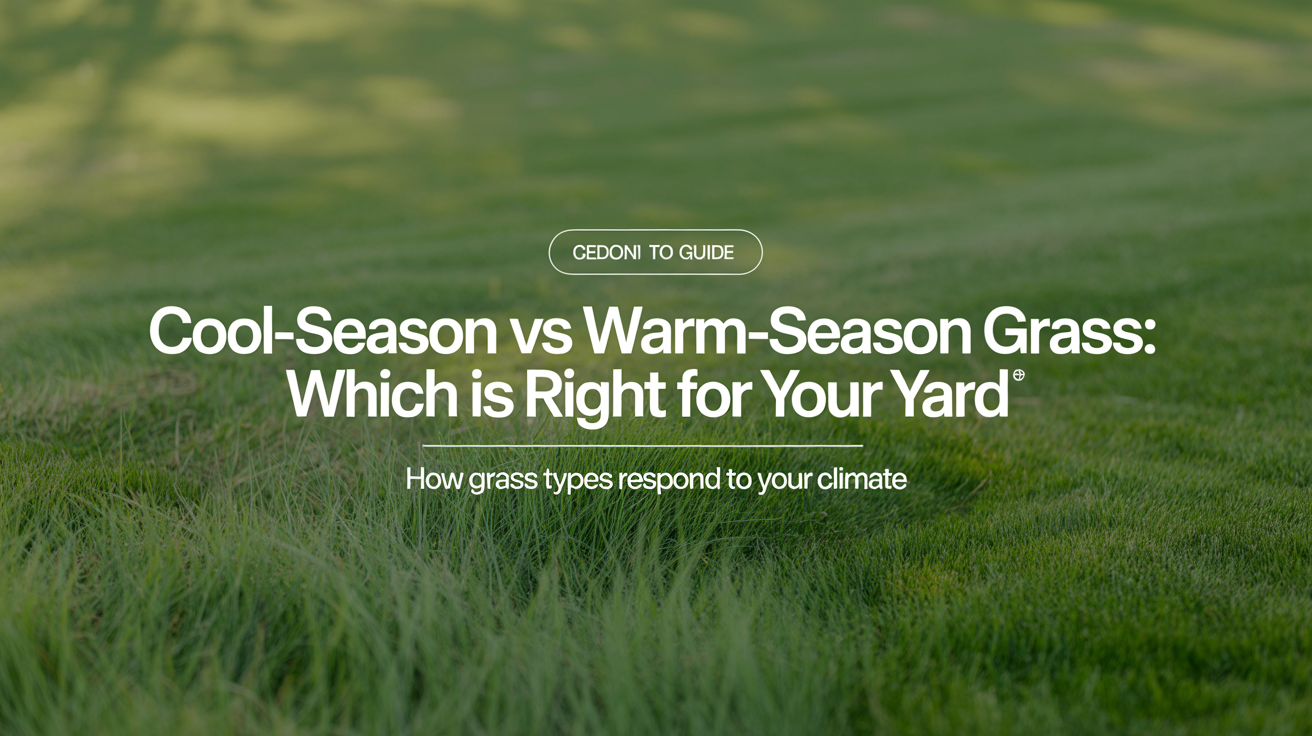 How Grass Types Respond to Your Climate