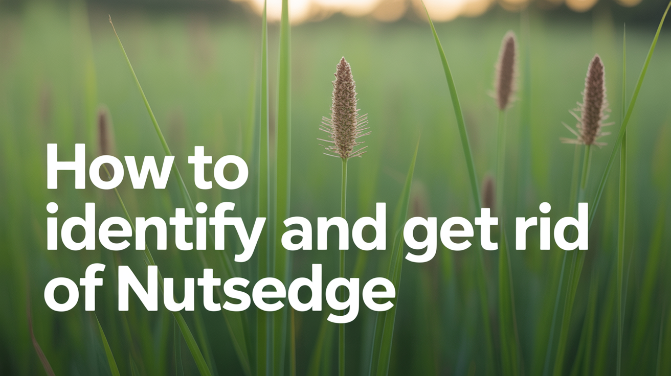 How to Identify and Get Rid of Nutsedge