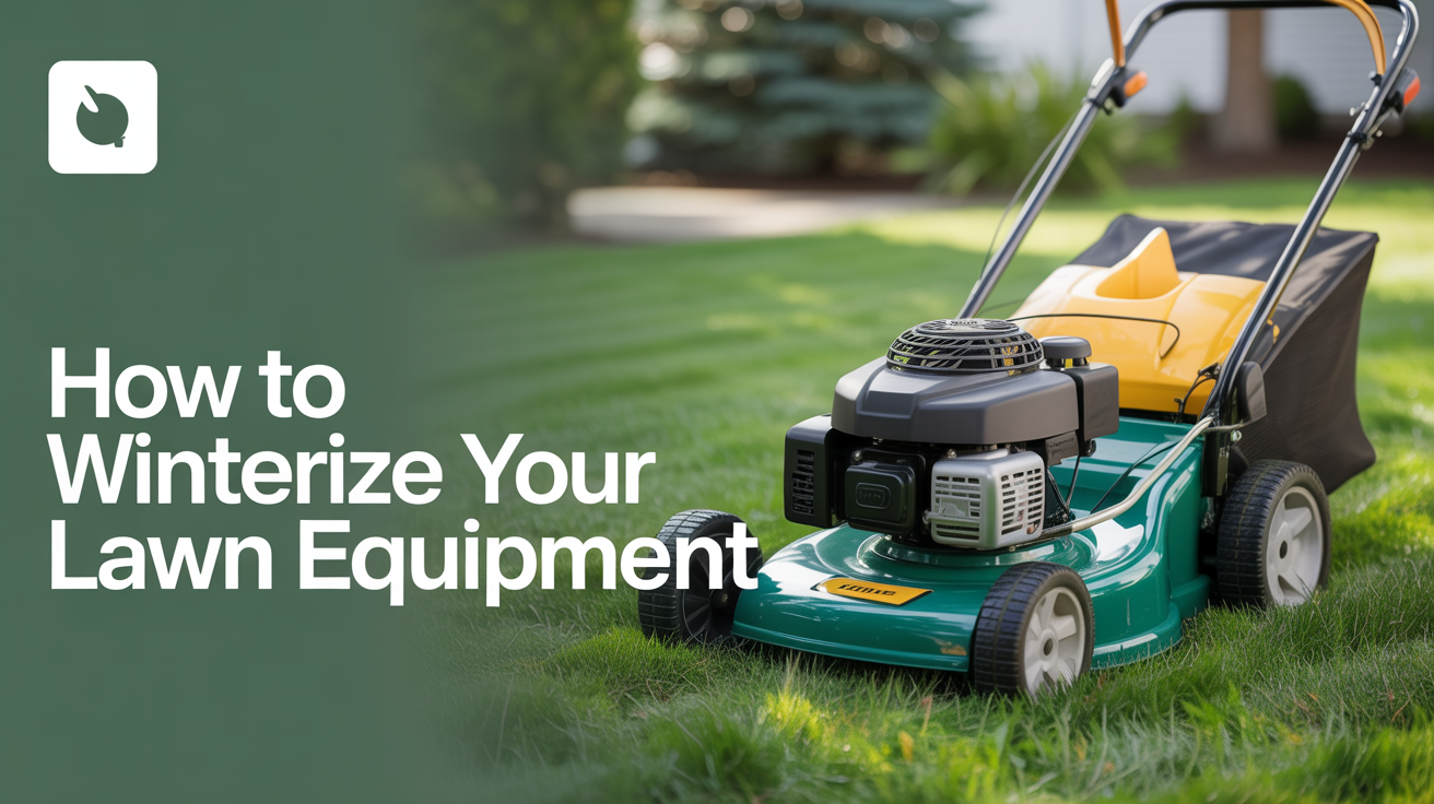 How to Winterize Your Lawn Equipment