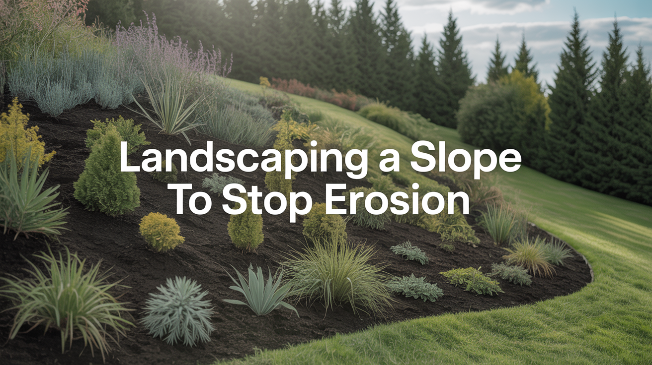 Landscaping a Slope to Stop Erosion